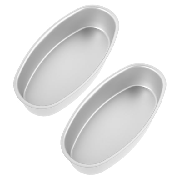 OFFIGAM Set of 2 Aluminum Baking Pans for Cakes, Cheesecakes, Breads, and Easy Dishwasher Cleaning