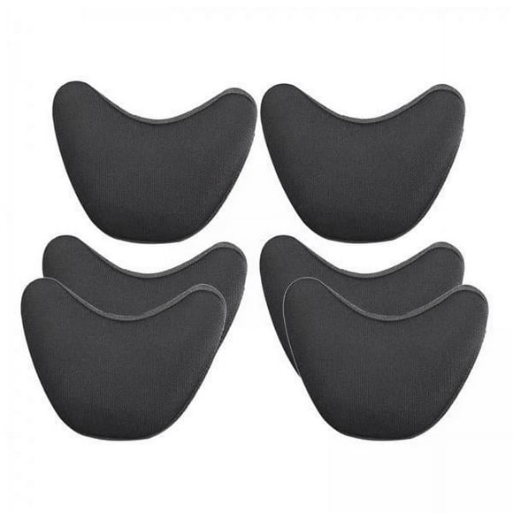 Insertos de relleno de zapatos Sunnimix Almohadilla de inserción en el antepié negro