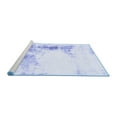 thumbnail image 2 of Ahgly Company Machine Washable Indoor Rectangle Abstract Blue Modern Area Rugs, 6' x 9', 2 of 4