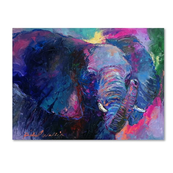 Trademark Fine Art 'Art Elephoto 4' Canvas Art by Richard Wallich