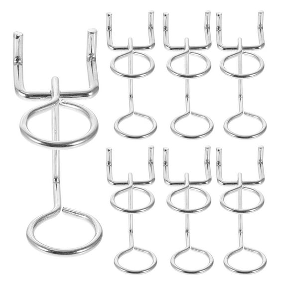 10 Pcs Pegboard Double Ring Tool Rack Garage Organizer Hooks Girl