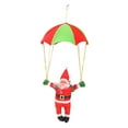 thumbnail image 1 of Lisbinx Santa Claus In Parachute Christmas Tree Hanging Ornament Decoration Clearance Items, 1 of 4