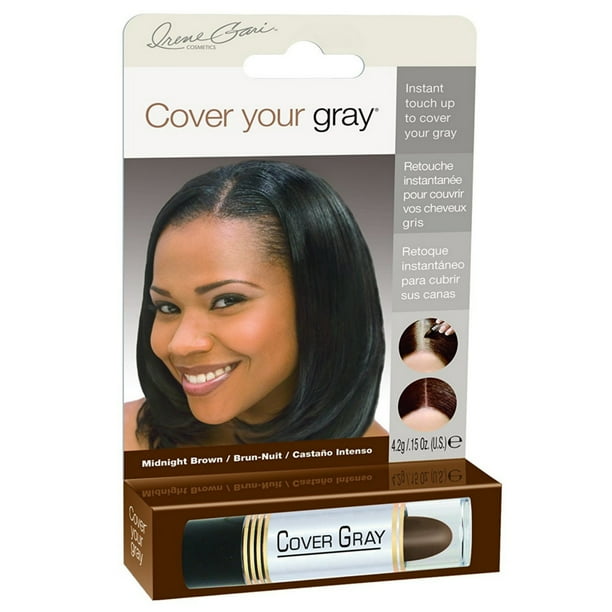 Cover Your Gray Touch Up Stick Temporary Hair Color For Women Midnight