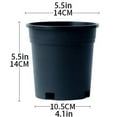 thumbnail image 2 of Sales Today Clearance! 5 Gallon Pots for Plants, Flexible Nursery Pots Gallon Pot With Drainage Holes Plastic Plant Container Suitable for Indoor Outdoor Vegetables Flowers Plants Clearance, 2 of 4
