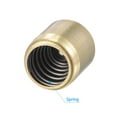 thumbnail image 4 of Unique Bargains 10x10mm Brass Push Button Grease Oil Cup 10 Pack, 4 of 5