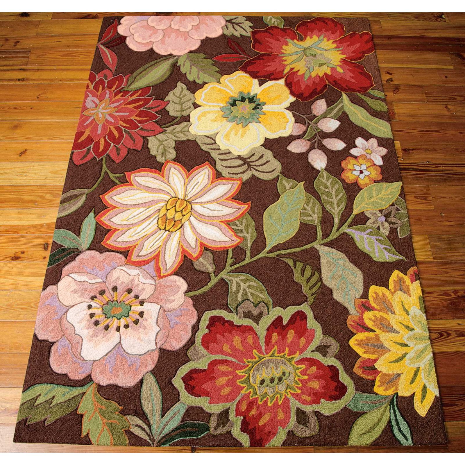 Nourison Fantasy Botanical Aqua Area Rug Com