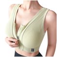thumbnail image 1 of Sujetador deportivo con cremallera frontal, ropa interior sin aros, chaleco de Fitness a prueba de golpes para mujer, ropa interior Fridja nalpqowj35977, 1 of 8