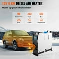 thumbnail image 5 of VEVOR Diesel Air Heater 8KW 12V All In One LCD Thermostat Boat Motorhome Truck Trailer, 5 of 9