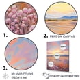 thumbnail image 3 of Designart "Cute Kawaii Landscape Of Prairies During Sunset II" Prairies Floater Framed Wall Art Prints, 3 of 5
