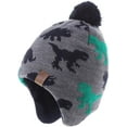 thumbnail image 1 of Boys Winter Hats Big Kids Cowboy Cloth/Aviator Winter Earflap Cap, 1 of 8