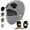 Gray, variant on 2026 New Unisex Winter Ski Beanie Hat with Goggles and Detachable Mask, 3-in-1 Unisex Warm Lined Aviator Knit Cap(Gray)