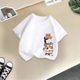 thumbnail image 4 of WEAIXIMIUNG T-Shirt d'Anniversaire Fille Tout-Petit 2 Enfants Filles Mignon Mode Imprimé Décontracté Ample Col Rond Manches Courtes T-Shirt d'Été Hauts, 4 of 4