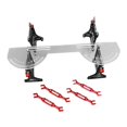 thumbnail image 2 of Bunblic Camber Gauge Measurement Ruler Tool Professional Universal High Performance Premium RC Set up System RC Car Truck Setup Tool Red with Adjust Rod, 2 of 7