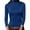 Blue, variant on Turtleneck Undershirt for Women Comfortable Wram Blouse Long Sleeve Slim Fit Pullover Solid Dressy Blouse