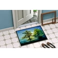 thumbnail image 4 of Cypress Tree in the Bayou Blue Doormat 36 in x 24 in, 4 of 5