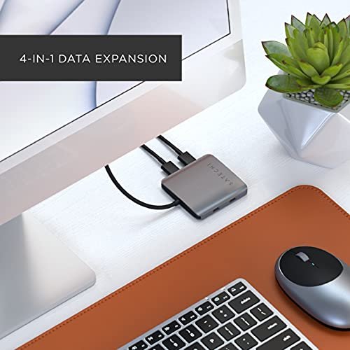 Concentrador USB-C de 4 puertos Satechi - Solo transferencia de datos