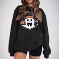 thumbnail image 1 of Amzcrzy Chandails en Molleton pour Femmes Halloween Chandail en Molleton Mode Imprimé Ample Manches Longues Blouse Col Rond Chandails en Molleton Sans Capuche Chandails en Molleton pour Femmes Chandails en Molleton et Chandails à Capuchon 2TG, 1 of 4