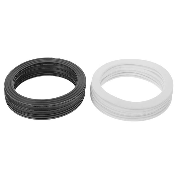 OULII 8 Pairs Rubber Sink Seal Gaskets Kitchen Basin Drain Replacement Parts for Plumbing Repair