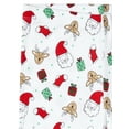thumbnail image 3 of Holiday Time Girls Christmas Cotton Tight Fit Long Sleeve Shirt and Pants Pajama Set, 2-Piece, Sizes 4-10, 3 of 3