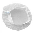 thumbnail image 1 of Sombreros De Chef - Gorros De Malla De Camarero - Restaurante Cocina Taller Red Para El Cabello Servicio De Alimentos - Transpirable Ajustable Nudo blanco Soledad Tapa de trabajo de fábrica, 1 of 10