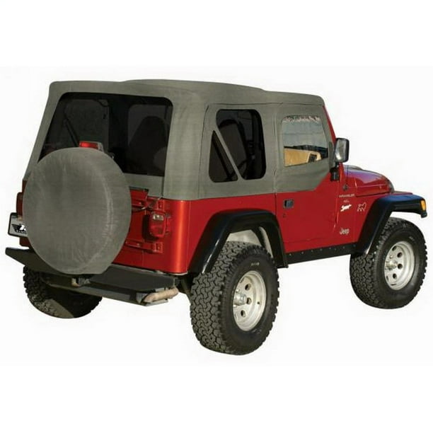 RAMPAGE PRODUCTS 68211 Complete Soft Top with Frame & Hardware for 1987