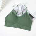thumbnail image 6 of Noarlalf Sports Bras for Women 6 Pieces V-Neck Bra Seamless Padded Camisole Bandeau Sports Bra Sleep Bra XL, 6 of 9