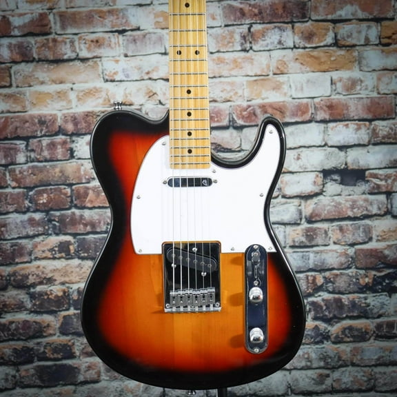 Tagima TW 55-SB-LF/WH Solid Poplar Tele Style Electric Guitar - Sunburst