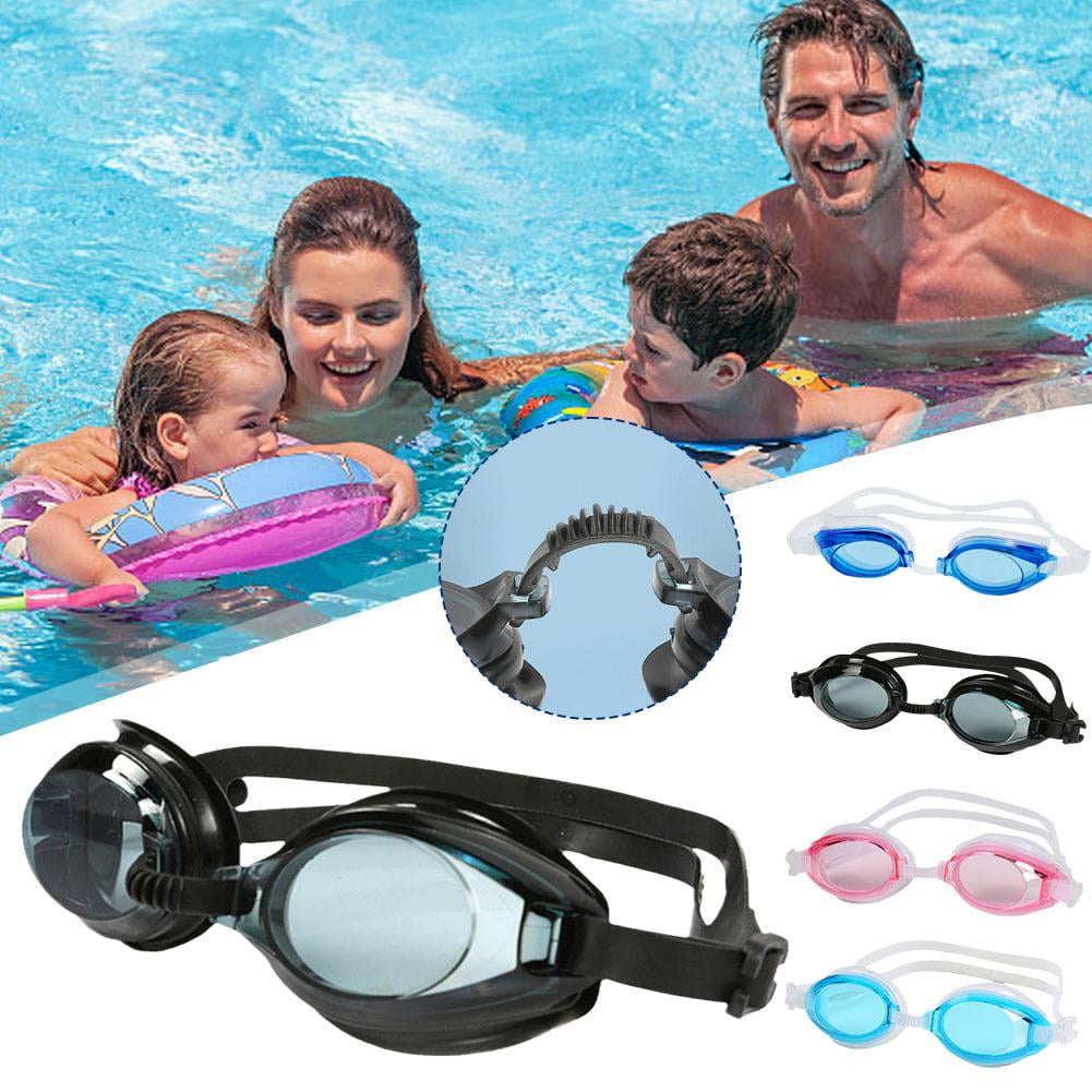 QUETO Lunettes De Natation Pour Enfants Avec Bouchons D'oreilles