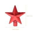 thumbnail image 3 of Shisuyan 20Pcs Christmas Star Tree Topper Christmas Tree Decorations Xmas Party Favors, 3 of 8