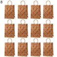 thumbnail image 1 of Farfi 12 llamativas bolsas de regalo navideñas plegables de dibujos animados bolsas de regalo de vacaciones impresas en papel Kraft, 1 of 5