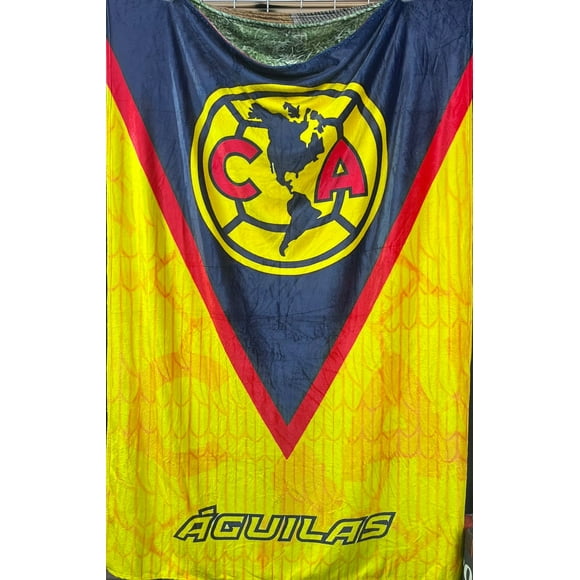 Exclusiva! Cobija Frazada Ultra Suave Club America Aguilas Odiame Mas