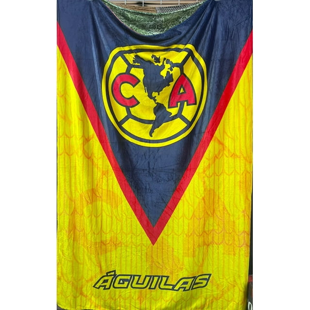 Exclusiva! Cobija Frazada Ultra Suave Club America Aguilas Odiame Mas