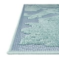 thumbnail image 6 of Unique Loom Aruba Outdoor Collection Area Rug - Malmok (2' x 3' Rectangle Navy Blue/Light Green), 6 of 7