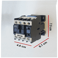 thumbnail image 2 of Contactor Trifásico Bloosom  12 Amp Bovina 110V NA Gris, 2 of 5