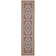 thumbnail image 1 of Unique Loom Narenj Medallion Pattern Design Rug 3' x 13' Runner Burgundy/Tan, 1 of 2
