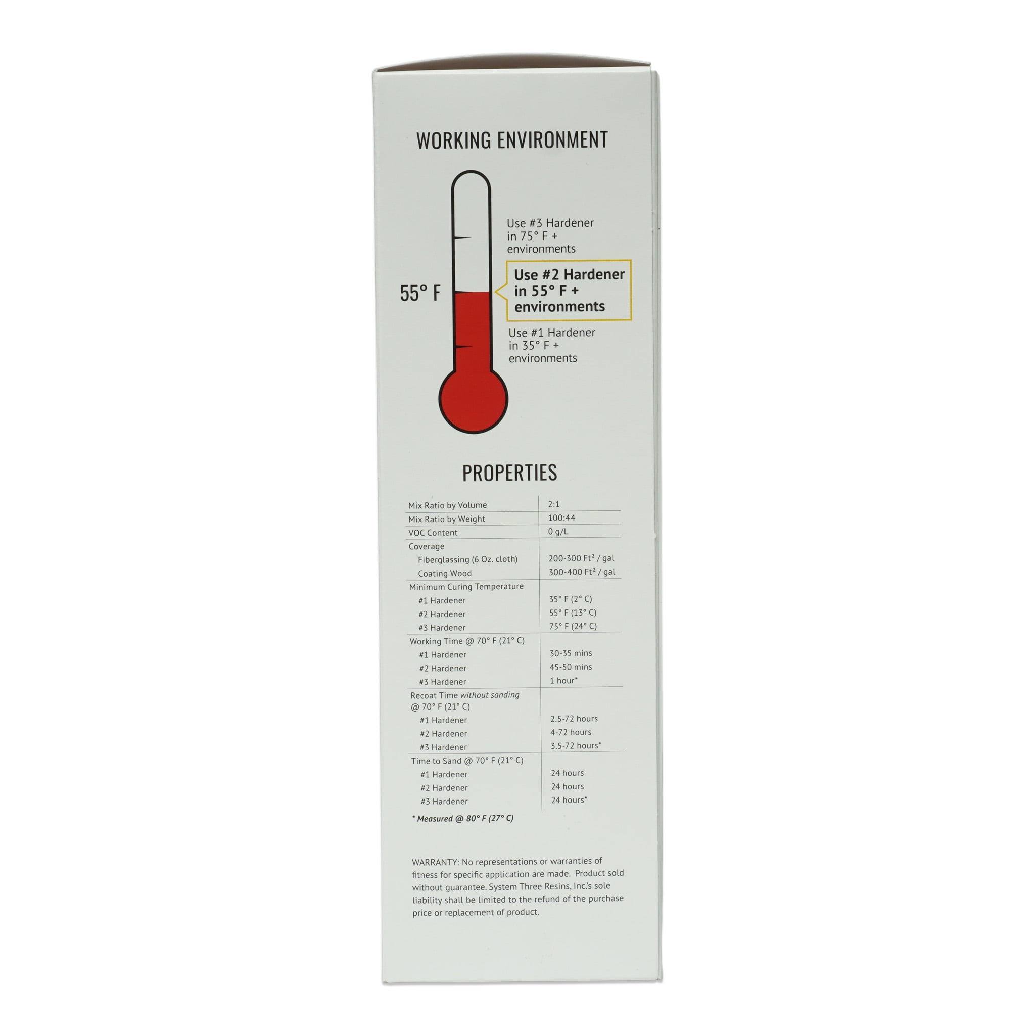 System Three General Purpose Epoxy, Medium Hardener, 1.5 Pint Kit