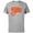 Athletic Heather, variant on Kingdom of the Planet of the Apes Logo & Caesar Unity Symbol- Short Sleeve Cotton T-Shirt for Adults - Customized-Navy