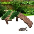 thumbnail image 5 of Turtle Basking Platform Tortoise Resting Terrace Climbing Ladder Design Easy to Climb for Terrarium Tank Multifunctional easy to clean Durable 16x9x6cm B, 5 of 8