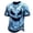 Light Blue, variant on CONFREE Halloween Mens Short Sleeve Tshirts Crew Neck Pumpkin Face Graphic Lightweight Hallowmas T-Shirts for Men