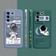 thumbnail image 4 of Case For VIVO S5 S6 S7 S9 S10 S15 S16 S16E T1 V15 V20 V23 PRO 5G Simple Liquid Silicone Case Funny Astronaut Spacewalk, 4 of 5