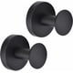 thumbnail image 1 of ganchos de pared de acero inoxidable para baño, cocina, hotel; gancho moderno redondo negro para cocina y baño; marco redondo minimalista moderno; herrajes colgantes., 1 of 1
