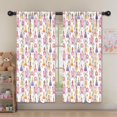 thumbnail image 5 of Blackout Kids Curtains,Colorful Princess Castle Pattern Childrens Insulated Curtains Set Of 2,Bedroom Essentials,Toddler Room Decor 52"x63", 5 of 5