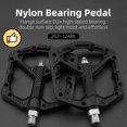 thumbnail image 1 of Rodamientos ultraligeros ROCKBROS, pedales de bicicleta, pedales de nailon para ciclismo de carretera, pedales bmx Mtb, plataforma plana, accesorios de piezas de bicicleta Tan Jianjun unisex, 1 of 2