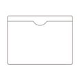 thumbnail image 5 of Self-Adhesive Clear Card Holder Windshield Parking Permit Transparent Card Bag Note Holders Cover Pocket 10Pack, 5 of 8