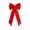 Red, variant on OCCOA Large Bow Christmas Tree Decoration Stuffed Velvet Bow, Soft Red Wall Hanging Ornament for Holiday, Festive Tree Topper Wreath Decor, Wine