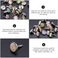 thumbnail image 2 of MasteelfCA 200pcs Practical DIY Craft Mini Brads Colorful Alloy Nails Decorative Nails, 2 of 8