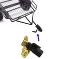thumbnail image 2 of Control remoto Hitch Trailer Hook Split Rowing Ganchos Escalada Vehículo Actualización Pieza Reemplazo para Axial SCX10 90046 90047 Oro Inevent FN001141-01, 2 of 7