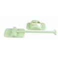 thumbnail image 1 of JR Door Catch 10454 Direct Replacement; T-Style; 6 Inch Length; Colonial White; Plastic; With Mounting Screws; Packaged, 1 of 3