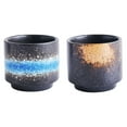 thumbnail image 1 of Shisuyan 2pcs Japanese Style Cups Ceramic Tea Cups Drinking Cups Retro Style Tea Cups, 1 of 9