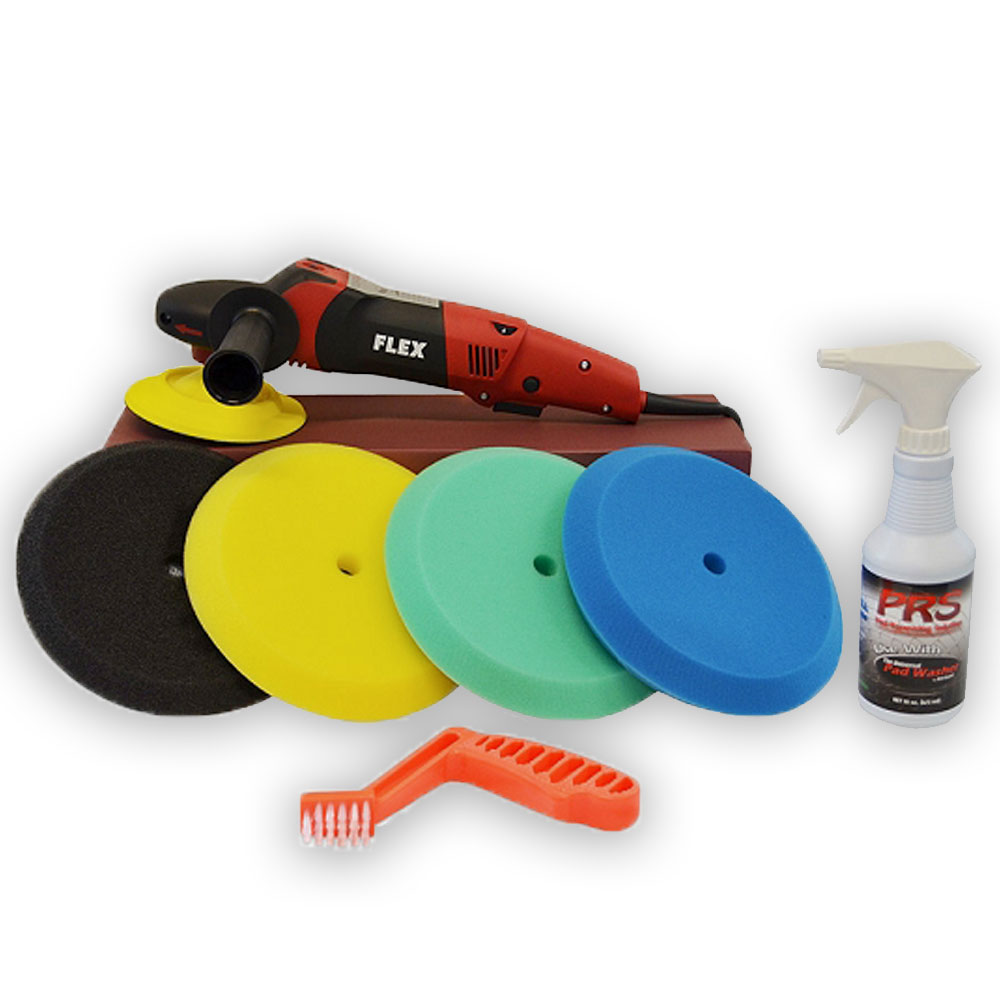 Flex PE142150 High Speed Polisher "Foam Pad Set"